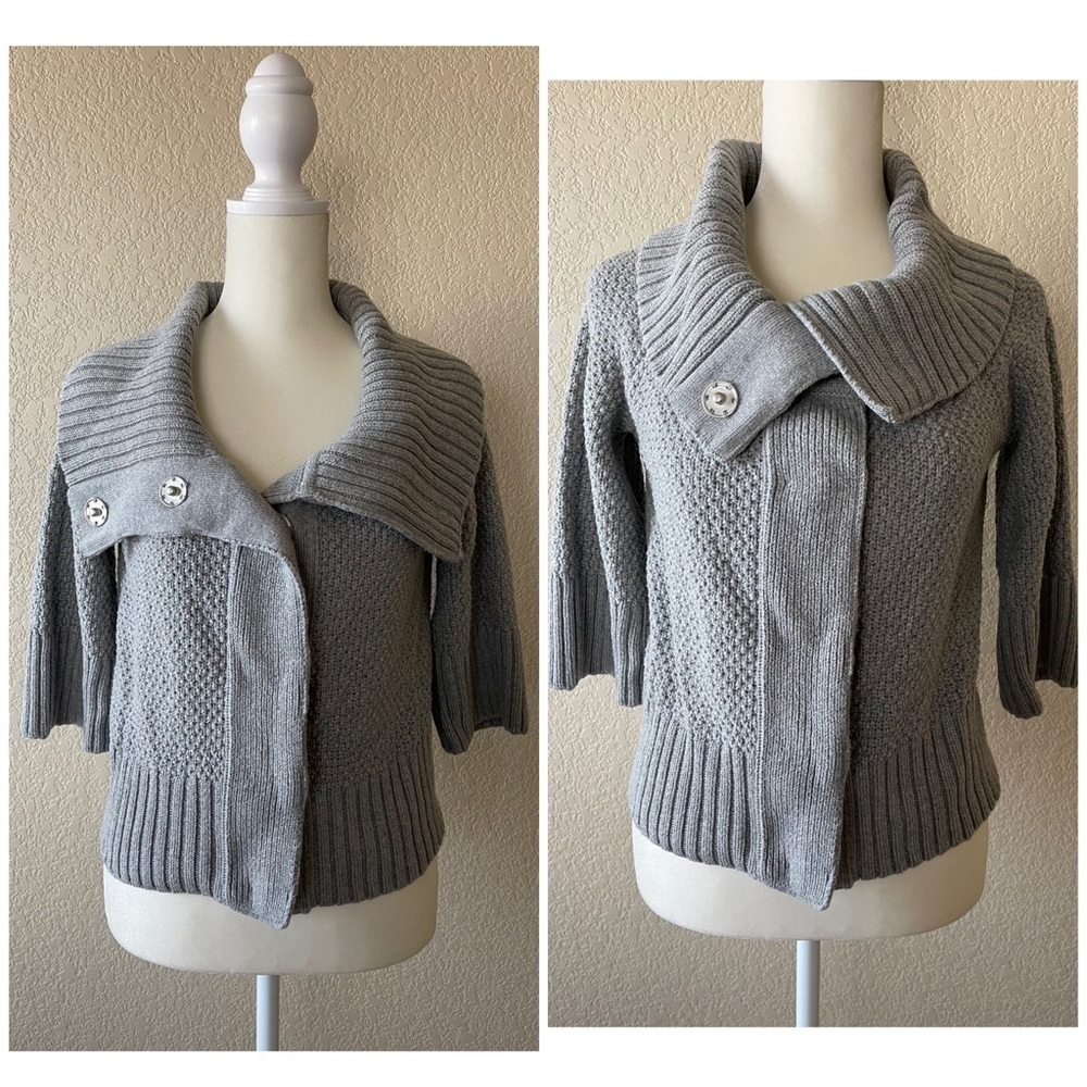 Banana Republic chunky collar cardigan - x-small